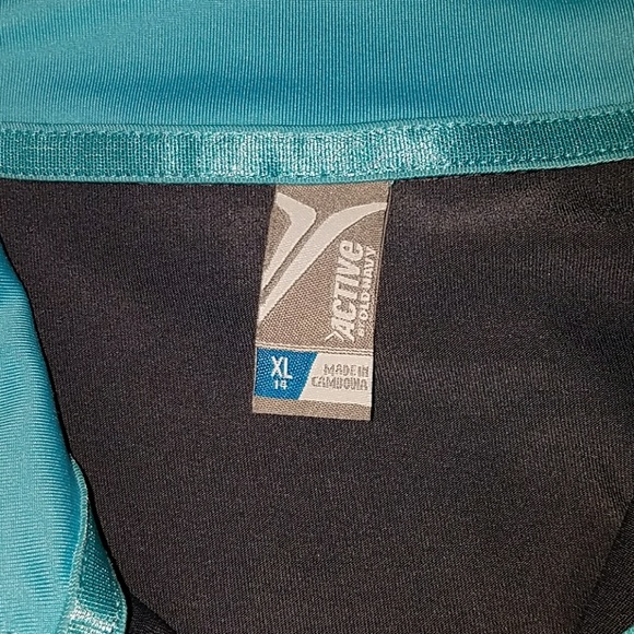 Grey workout track sweater (kids xl) - Picture 3 of 5